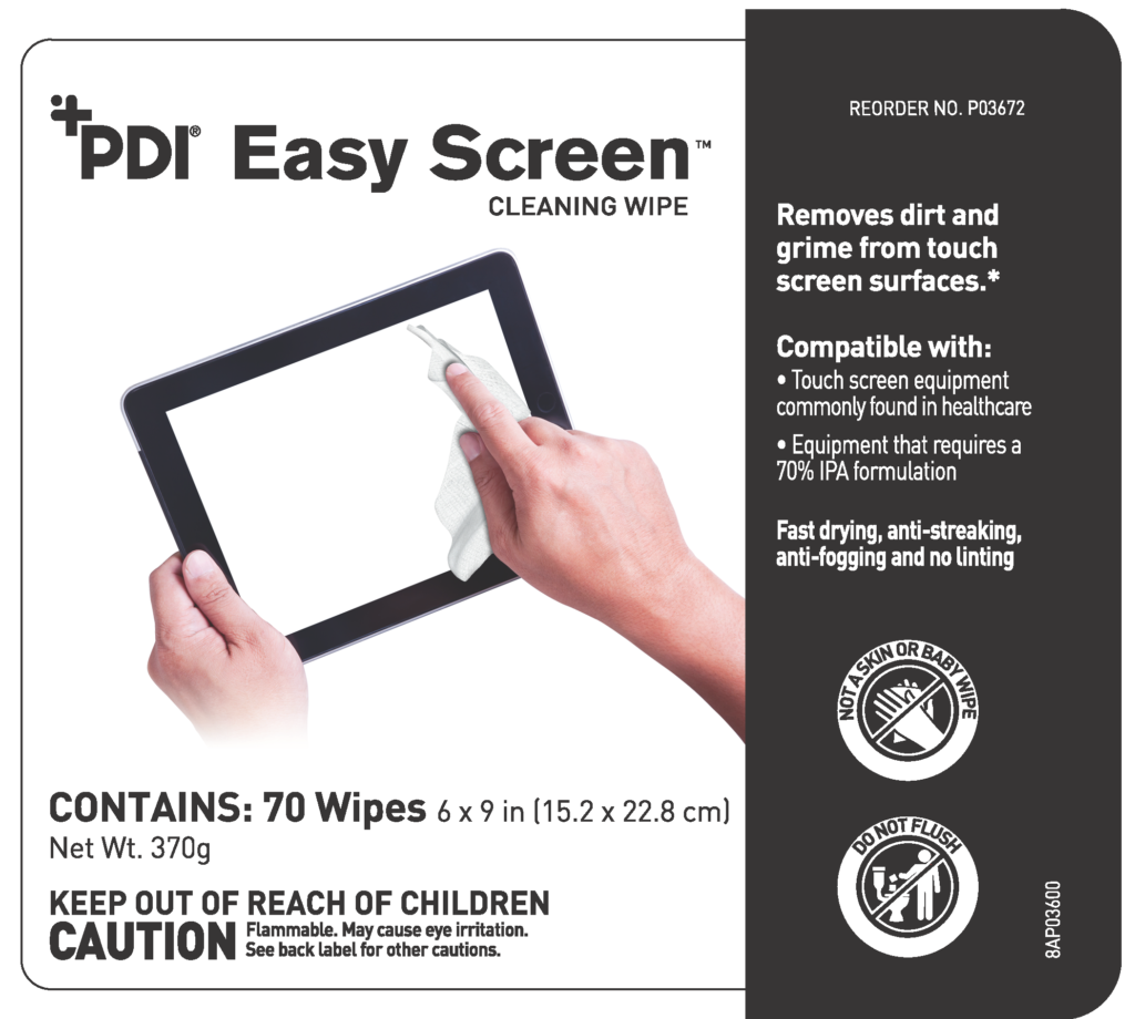 Easy Screen® Cleaning Wipe PDI Healthcare