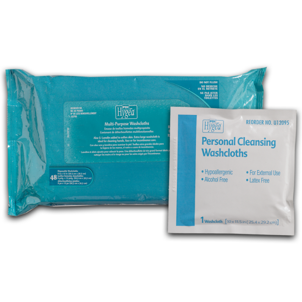 Hygea® MultiPurpose Washcloths PDI Healthcare