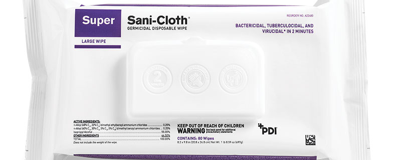 PDI Healthcare Launches Super <strong>Sani-Cloth<sup>®</sup> </strong>Wipes in a New Portable Package