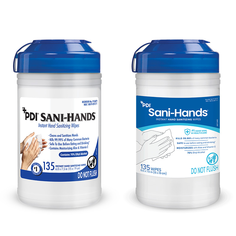 Sani-Hands Instant Hand Sanitizing Wipes | PDI Healthcare