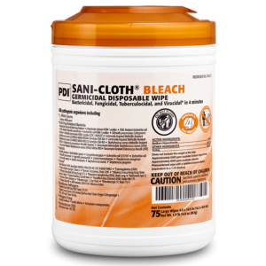 Sani-Cloth Bleach Germicidal Disposable Wipes (75 wipe container)