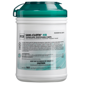 Sani-Cloth HB Germicidal Disposable Wipes (160 wipe container)