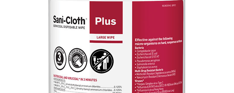 <strong>Sani-Cloth®</strong> Plus Germicidal Disposable Cloth