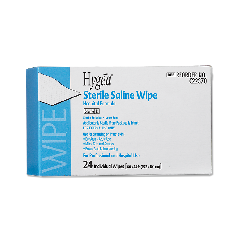 Hygea® Sterile Saline Wipe - PDI Healthcare