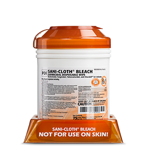 Sani Cloth Bleach Germicidal Disposable Wipe Pdi Healthcare