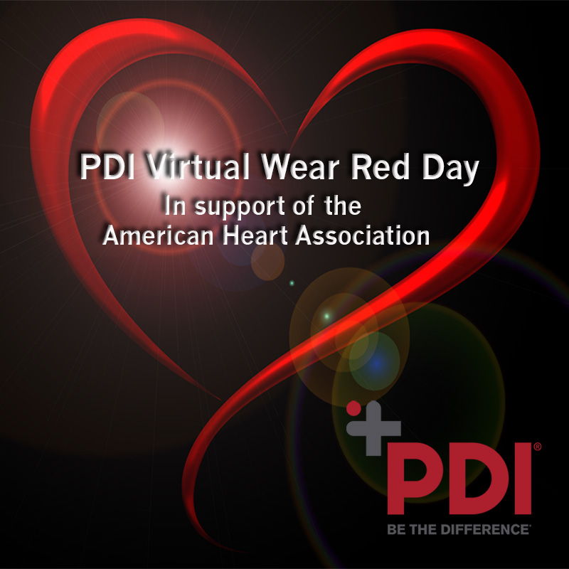 PDIs Virtual Wear Red Day Campaign