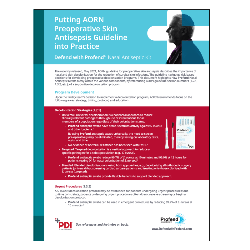PDI_PuttingAORNPreoperativeSkinAntisepsisGuidelineintoPractice_042025