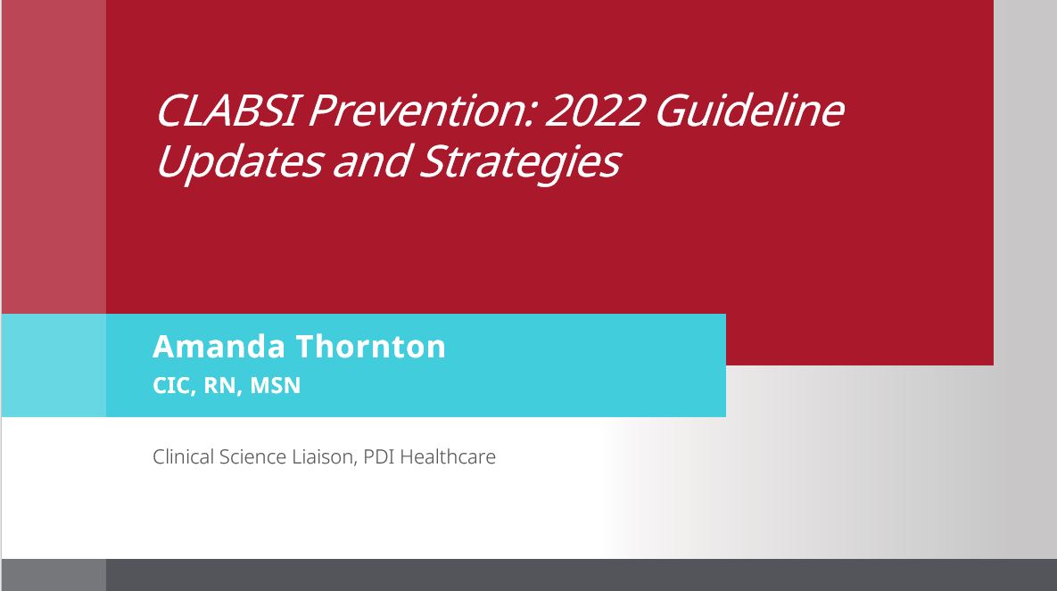 Clabsi Guidelines 2022 – Central Line – BWCY