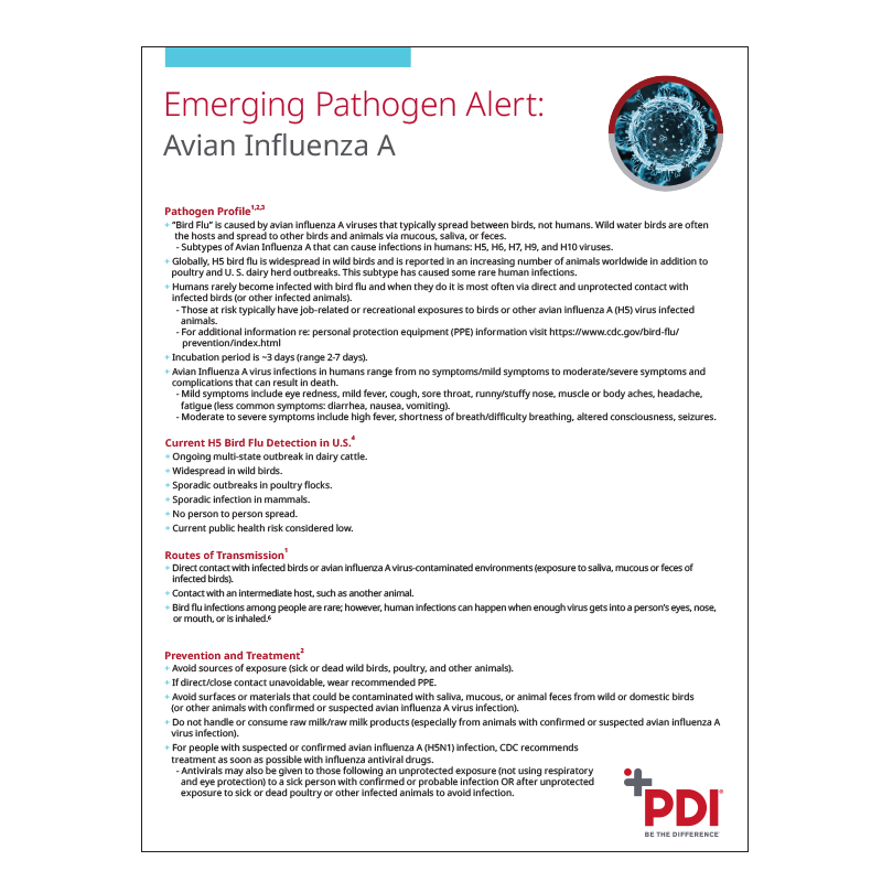 PDI_AvianInfluenza_Jan2025_ResourceClinical_800x800-header-image